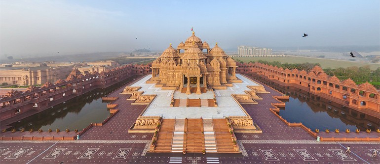 Akshardham Mandir in Delhi